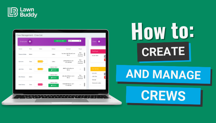 how to create and manage crews