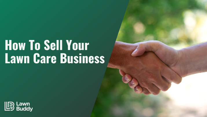 how to sell your lawn care business
